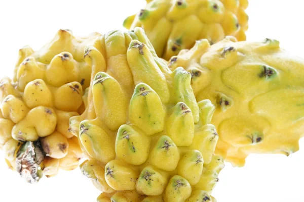 Exotische tropische vruchten genaamd pitahaya's (koningin megalanthus) — Stockfoto