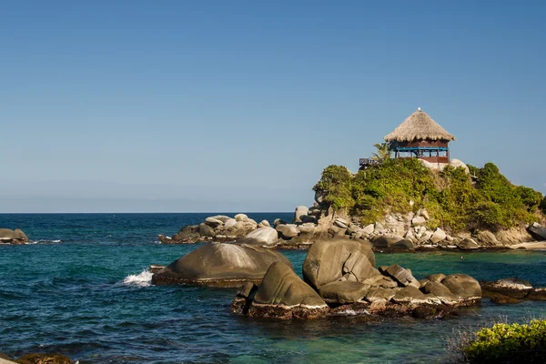Parco Naturale Nazionale Tayrona in Colombia — Foto Stock