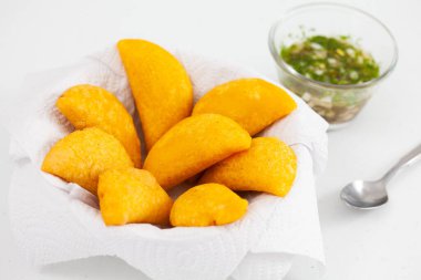 Kolombiya 'daki El Valle del Cauca' dan geleneksel yemek.