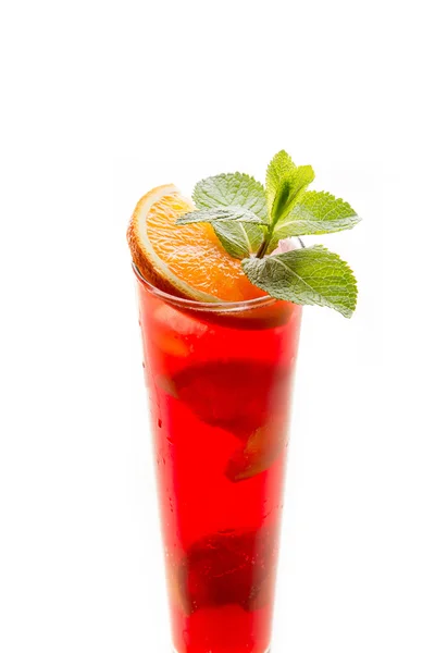 Verse koude cocktail met munt — Stockfoto