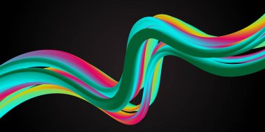 arkaplan tasarımı sıvı soyut dalgalı renk gradyanı