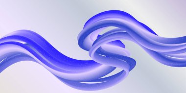 mavi eğimli dalgalı sıvı soyut arkaplan