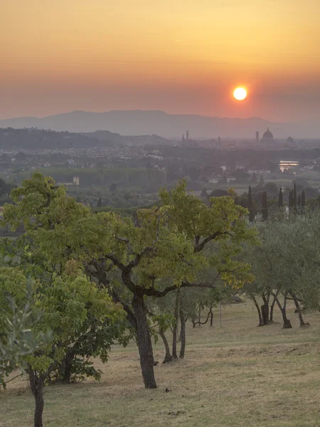 İtalya, Floransa gün batımında