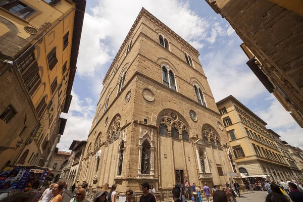 Ιταλία Τοσκάνη Φλωρεντία Orsanmichele Εκκλησία Και Παλάτι — Φωτογραφία Αρχείου