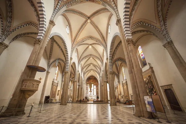 Italien Toscana Florens Insidan Kyrkan Santa Maria Novella — Stockfoto