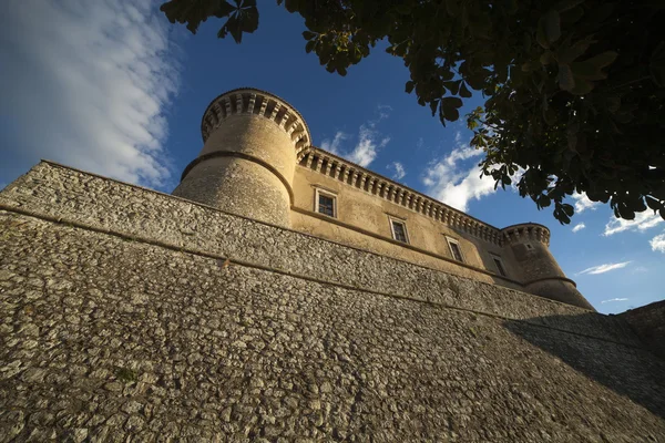 Italia, Umbria, le mura del castello di Alviano . — Foto Stock