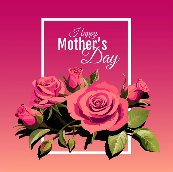 Pembe Çiçekler Arkaplanlı Anneler Günü Resimleri.