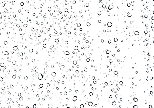 Raindrops on glass — Stock Photo, Image