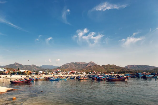 Fiskehamnen i Nha Trang — Stockfoto