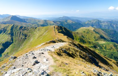 Polonya'da güzel Batı Tatra Dağları