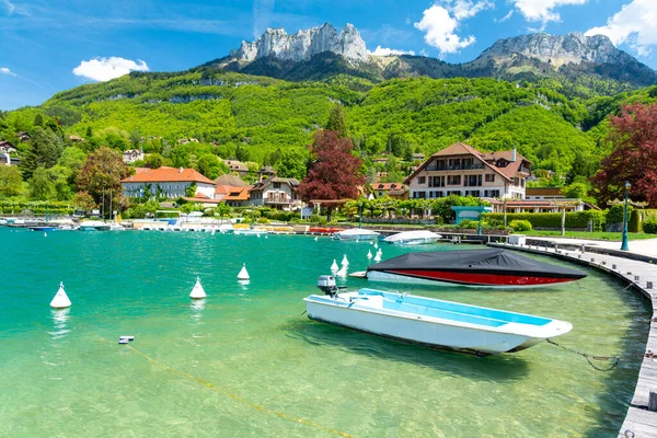 Amazing Lake Annecy Talloires France — Stock Photo, Image