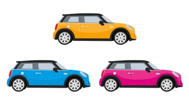 Mini araba turuncu