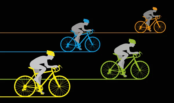 Bisiklet sıçramak vektör