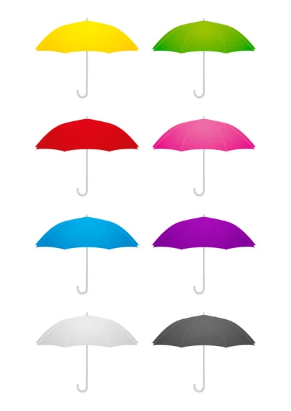 Şemsiye vektör renk