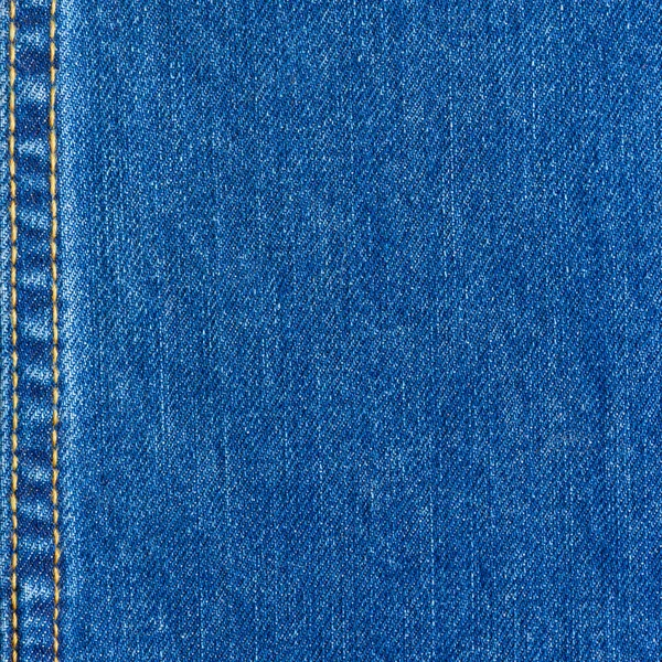 Jeans texture with seams — Stock Photo, Image