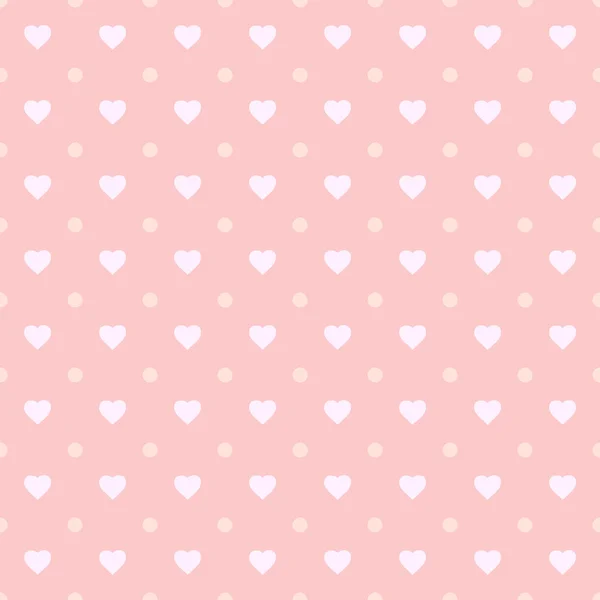 Tender wedding seamless patterns .Heart, dot. — Stock Photo, Image