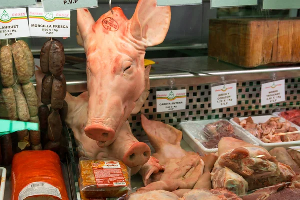 Kasap'ın ekran domuz kafası