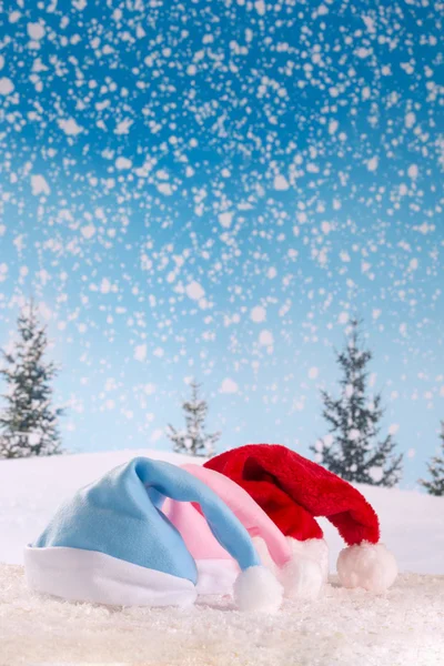 Familie erste Weihnachten — Stockfoto