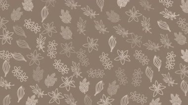 Kumaş baskı, kırtasiye malzemesi ve duvar kâğıdı tasarımı için uygun el çizimi elementlerle desensiz karalama yapın. Çekici ve çok yönlü.