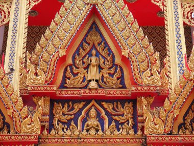 Altın Buddha ve angel gable Şapel '