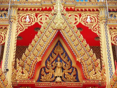 Altın Buddha ve angel gable Şapel '