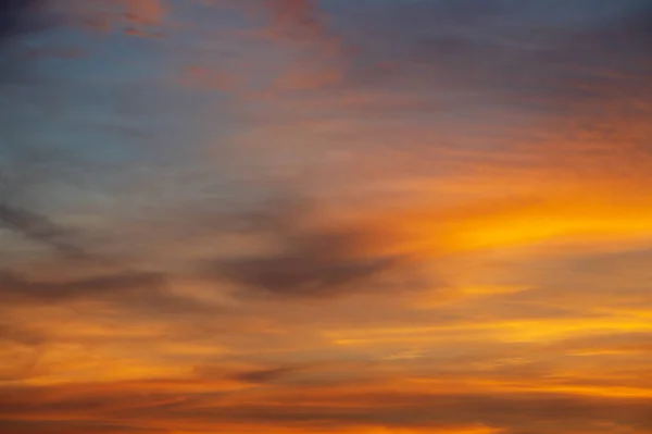 Cálido Sol Antes Del Amanecer Mañana Campo — Foto de Stock