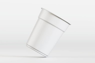 Model koleksiyonu için kupa paketleme beyaz rengi