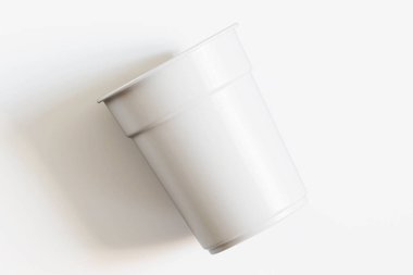 Model koleksiyonu için kupa paketleme beyaz rengi