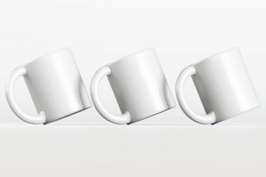 Seramik bardak beyaz renk