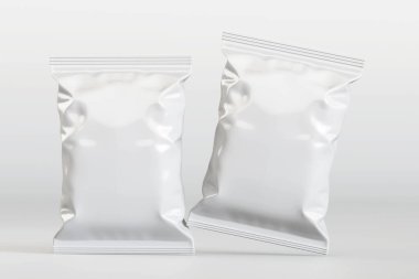 Atıştırmalık Kese Paketleme Model 3D Hazırlama