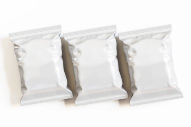 Atıştırmalık Kese Paketleme Model 3D Hazırlama