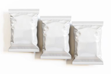 Atıştırmalık Kese Paketleme Model 3D Hazırlama