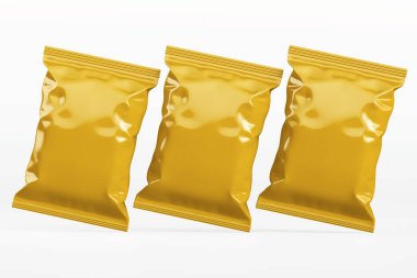 Atıştırmalık Kese Paketleme Model 3D Hazırlama