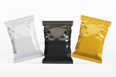 Atıştırmalık Kese Paketleme Model 3D Hazırlama