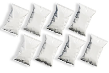 Paketleme 3d izole edilmiş kabak