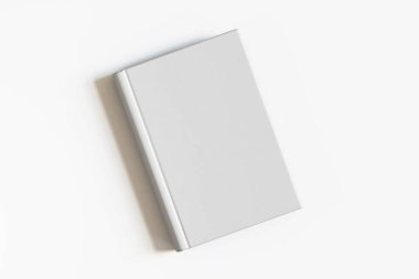 Gerçekçi kitap modelleme beyaz renk 3d canlandırmasıName