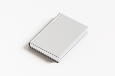 Gerçekçi kitap modelleme beyaz renk 3d canlandırmasıName