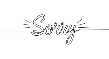 Pardon, el yazısı harfler minimalist tipografi vektörü illüstrasyonuName