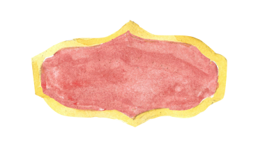 Suluboya etiketi veya afiş illüstrasyonu. Boş alanı olan eski arkaplan.