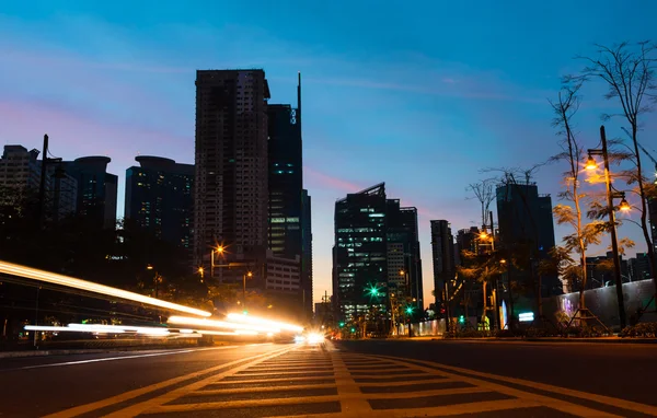 Hora de ponta de Manila — Fotografia de Stock