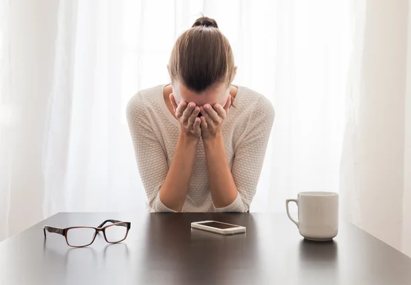 Sich gestresst fühlen? — Stockfoto