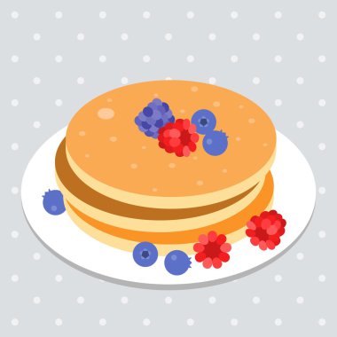 Gözleme vektör nokta arka plan üzerinde