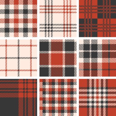 tartan seamless modeli kümesi