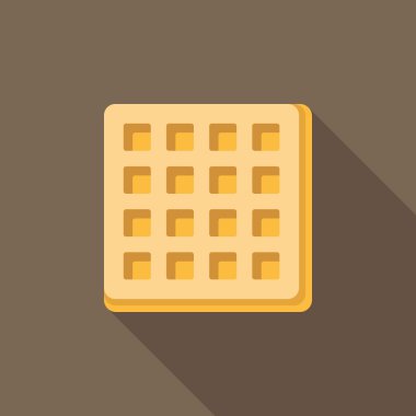 Vektör gözleme, düz tasarım