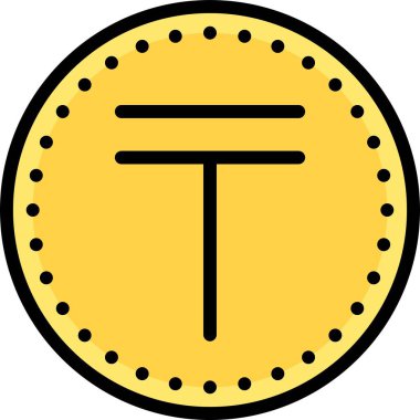 Kazakistan para vektör simgesi, Kazakistan para birimi