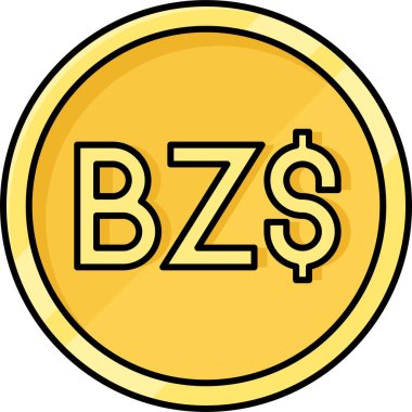 Belize dolar para ikonu, Belize 'de resmi para birimi