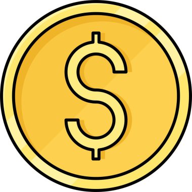 Dolar madeni para simgesi, dolar 20 'den fazla para biriminin adı.