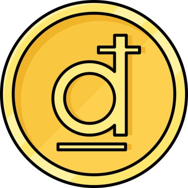 Tongan pa anga sikke vektör simgesi, Tonga para birimi