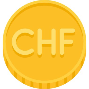 İsviçre frangı ikonu, İsviçre ve Lihtenştayn 'ın para birimi ve yasal ihalesi