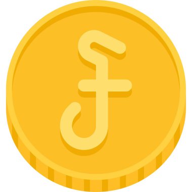 Kamboçya riel sikke vektör simgesi, Kamboçya para birimi